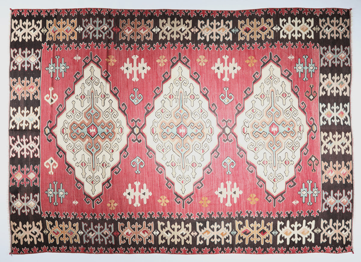 Vintage Sharkoy Kilim