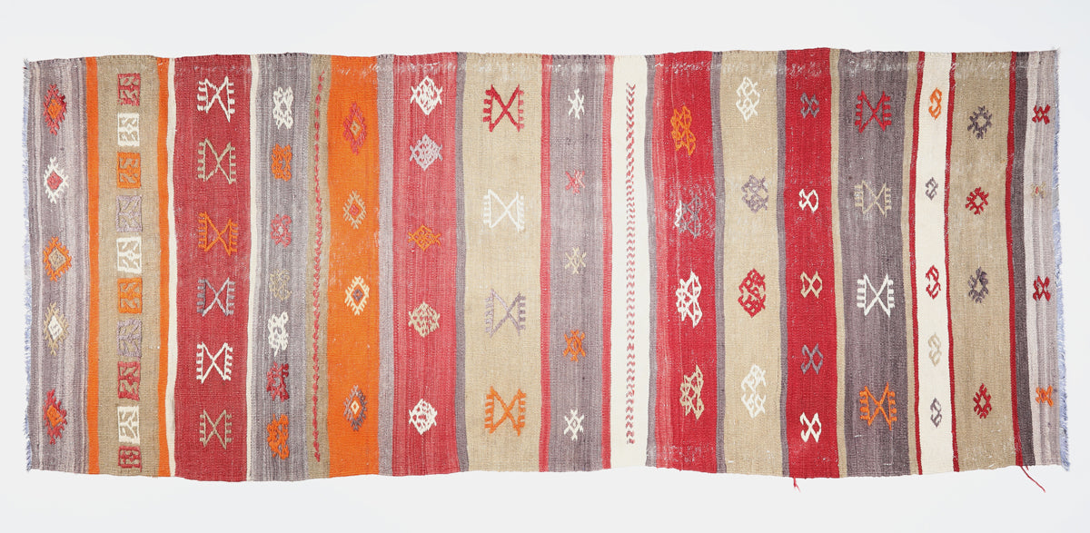 Vintage Sivas Kilim Runner