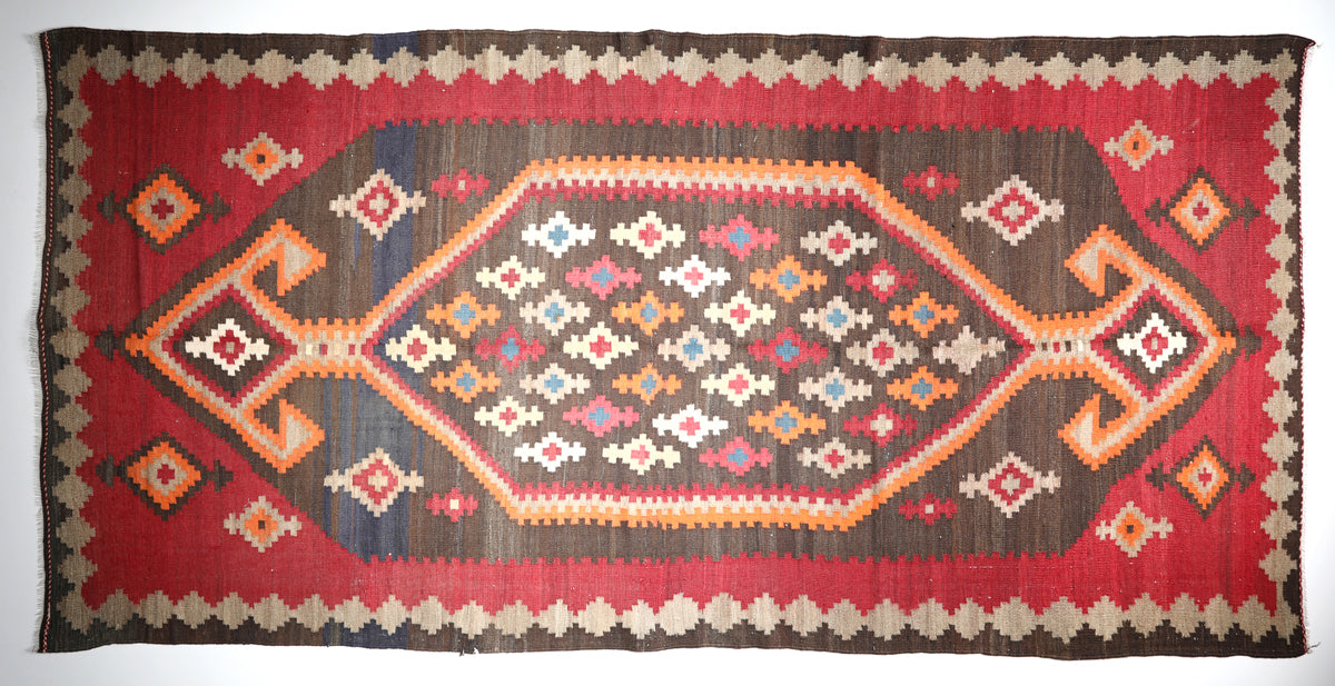 Vintage Azeri Kilim