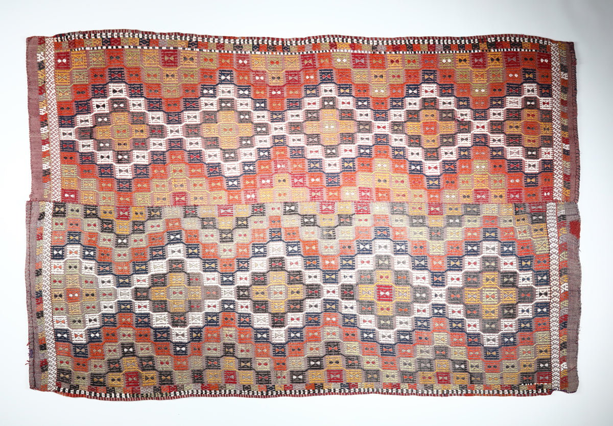 Vintage Denizli Kilim