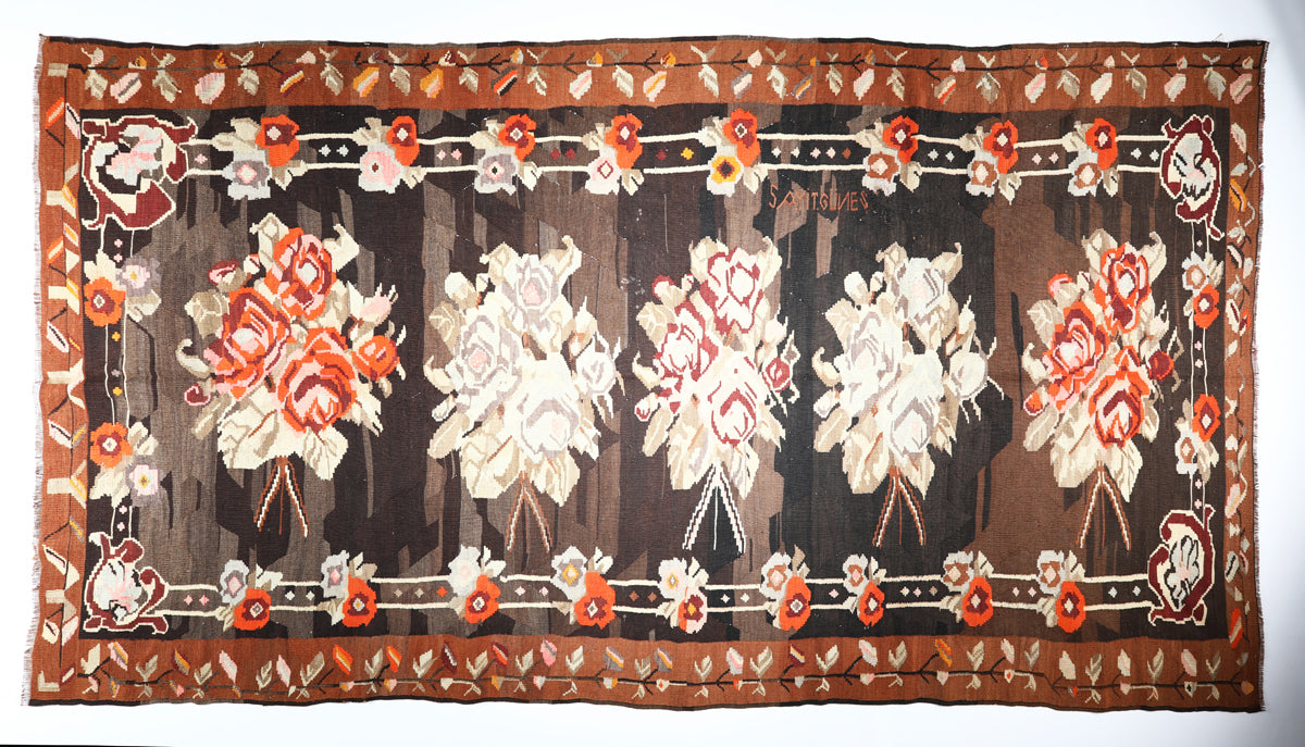 Vintage Karabagh Kilim