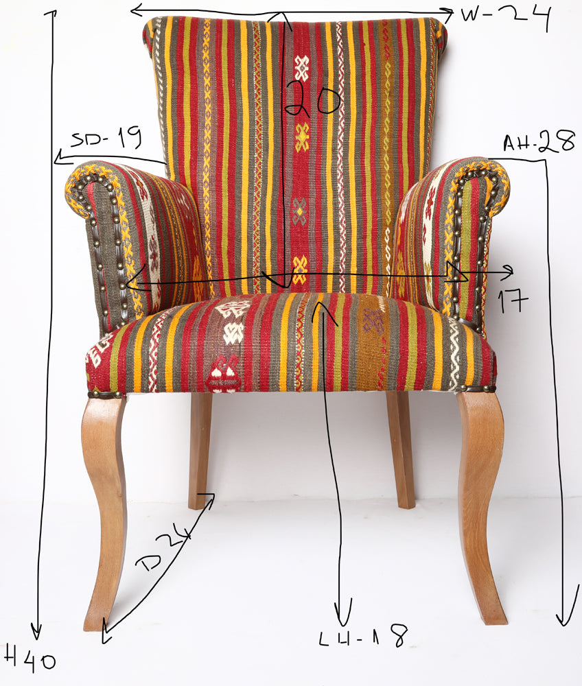 Turkish Kilim Furniture/Chair
