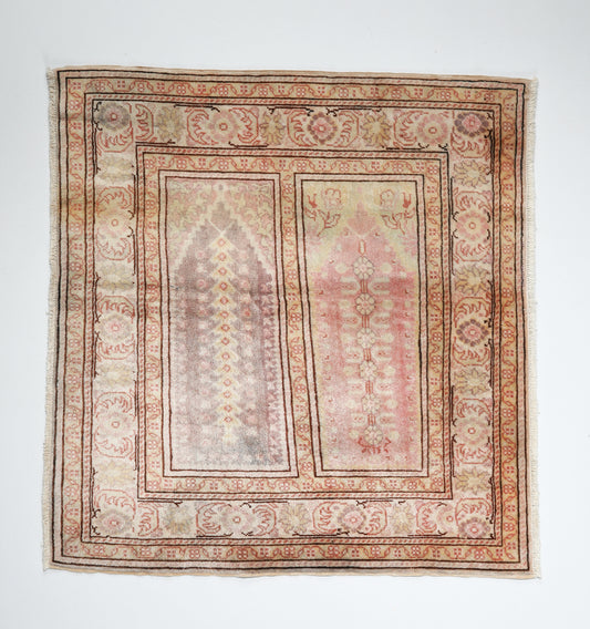 Vintage Kayseri Prayer Rug