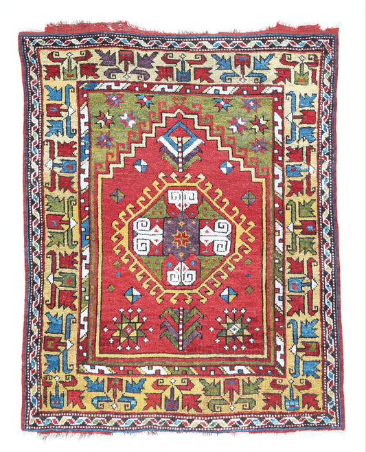 Antique Aksaray Prayer Rug