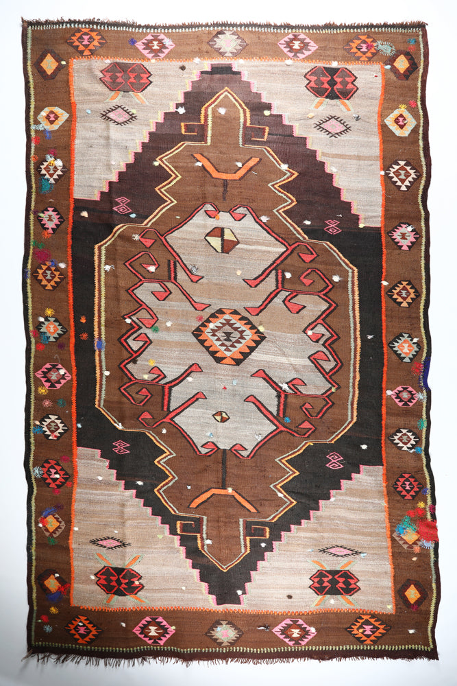 Vintage Erzurum Kilim