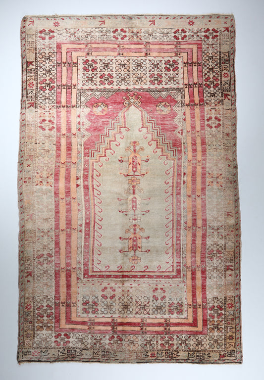 Vintage Sivas Mihrapli Carpet