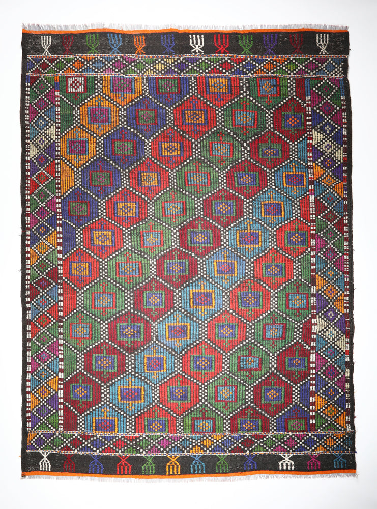 Vintage Manisa Kilim