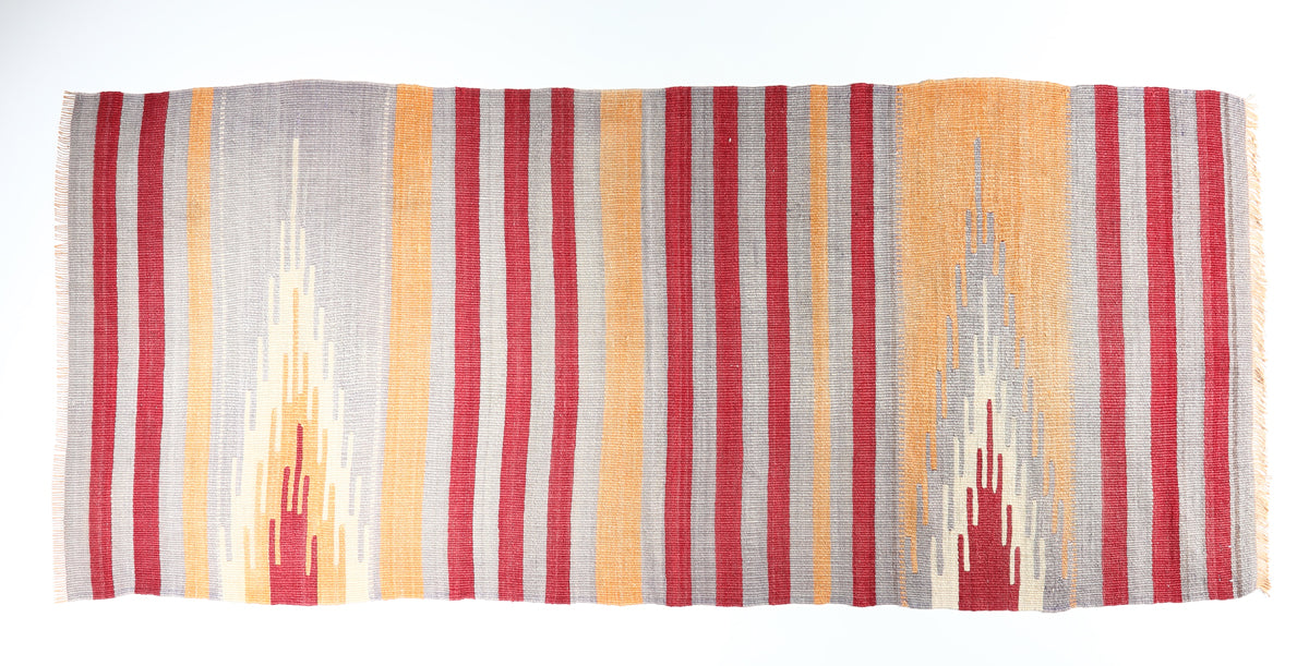 Vintage Dazkiri Kilim Runner