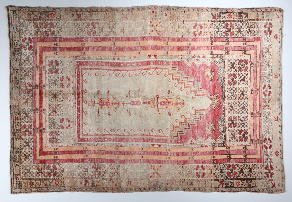 Vintage Sivas Mihrapli Carpet