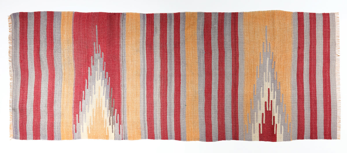 Vintage Dazkiri Kilim Runner