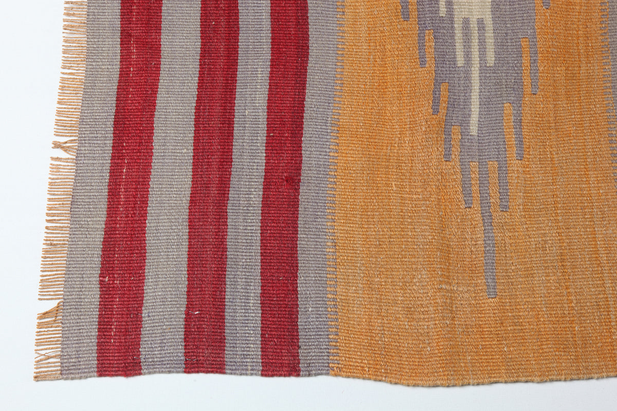 Vintage Dazkiri Kilim Runner