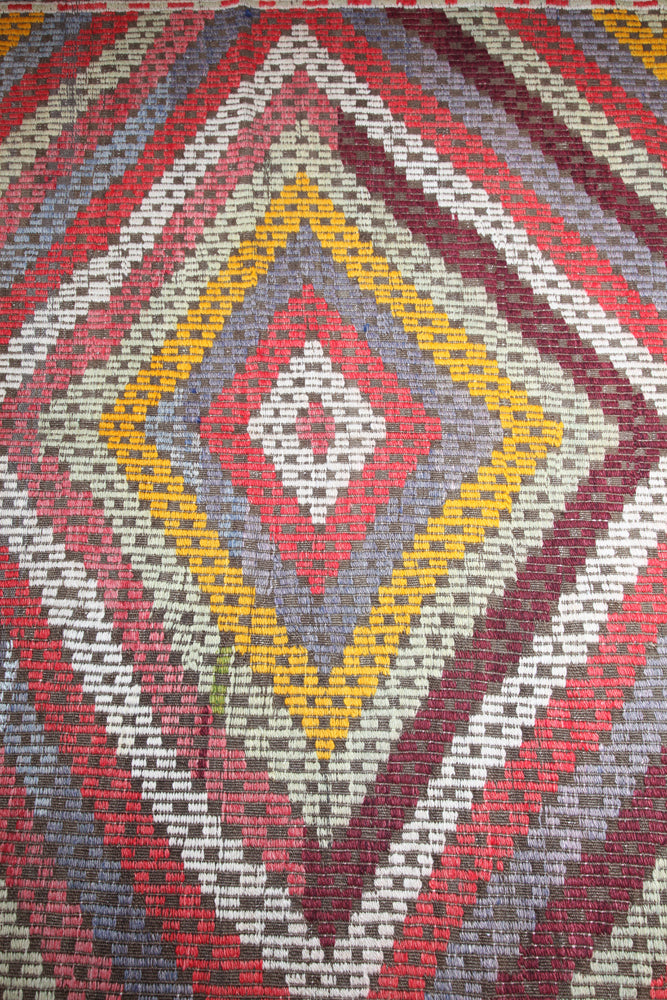 Vintage Manisa Cicim Kilim