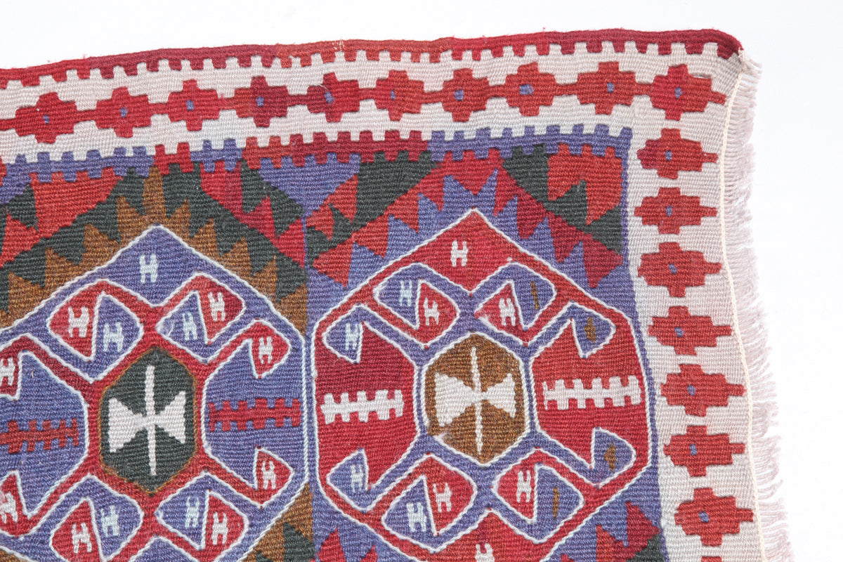 Vintage Small Lake Van Kilim