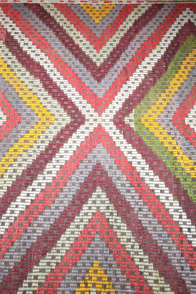 Vintage Manisa Cicim Kilim