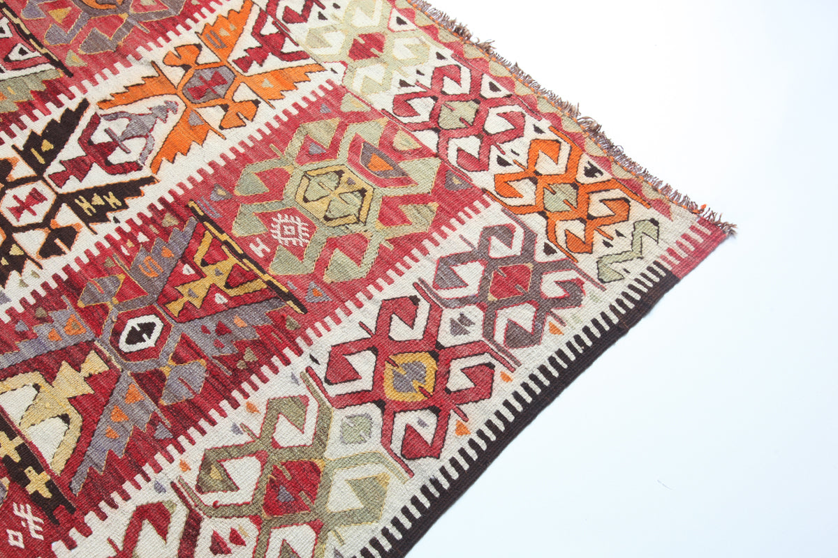 Vintage Turkish Mut Kilim