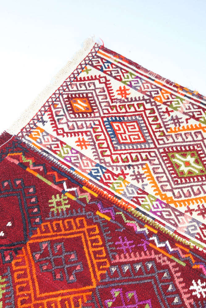 Vintage Sivas Jijim Kilim