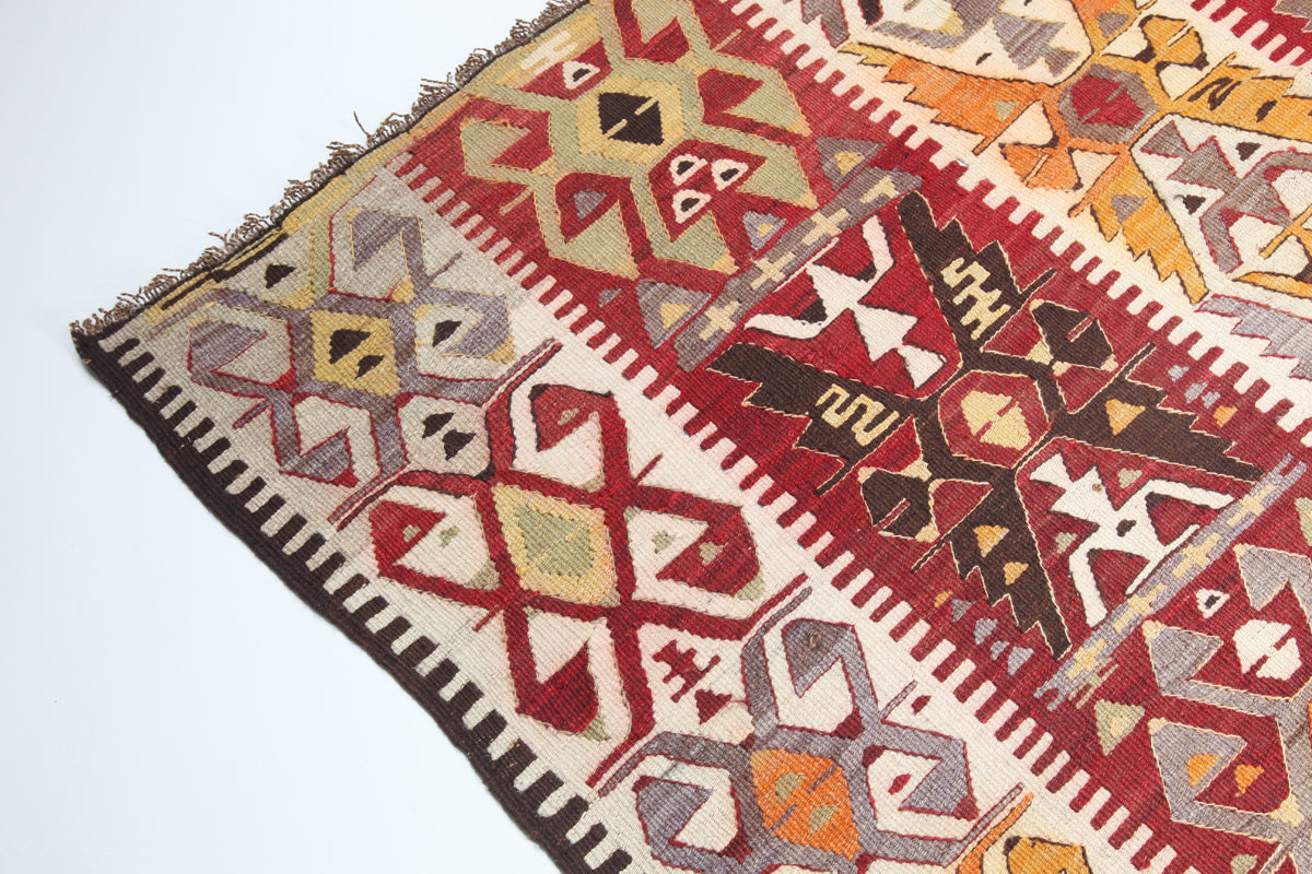 Vintage Turkish Mut Kilim
