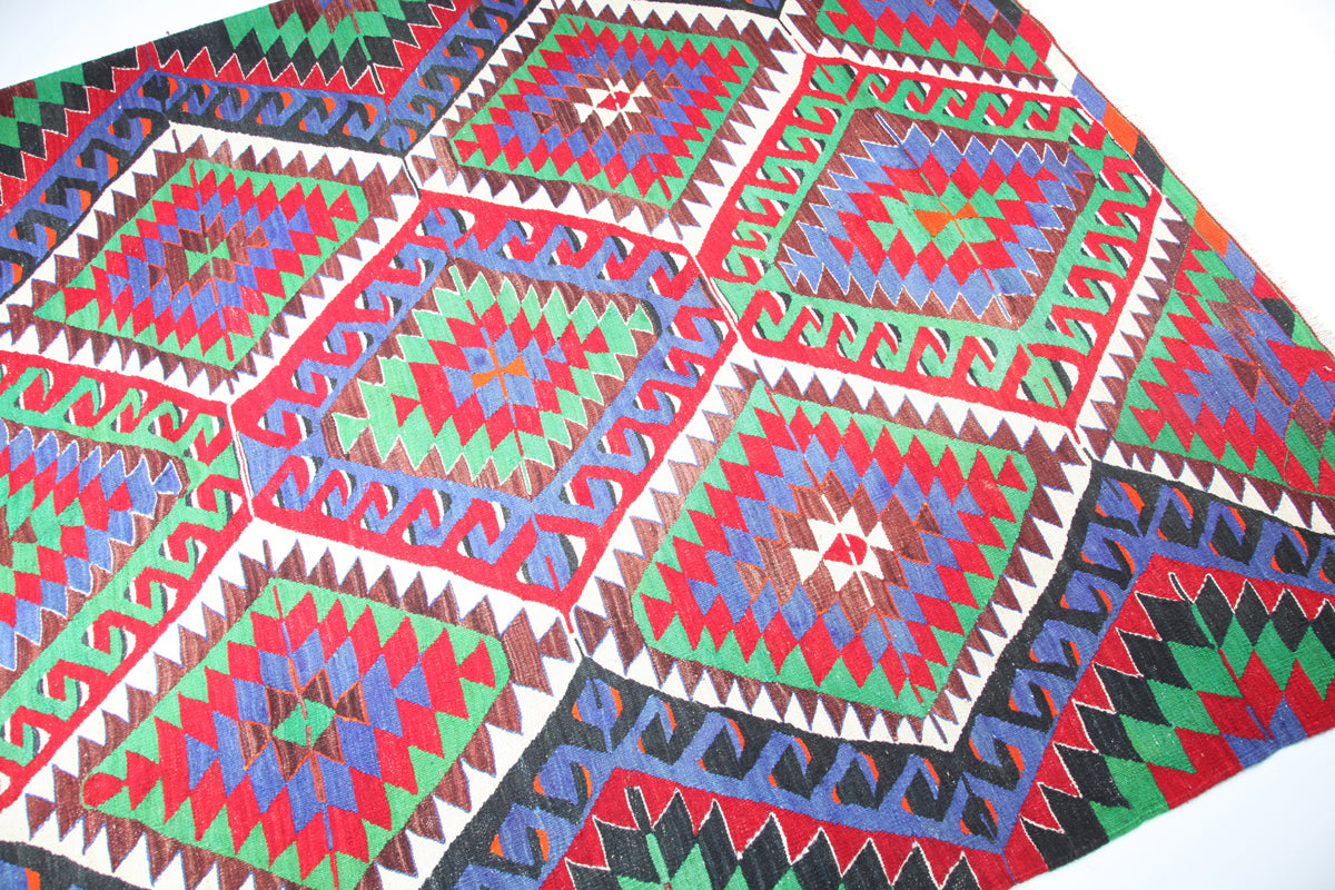 Vintage Ushak (Oushak) Kilim