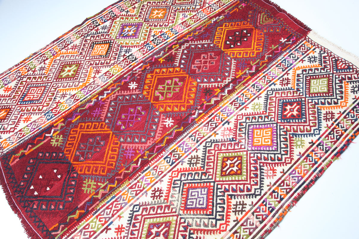 Vintage Sivas Jijim Kilim