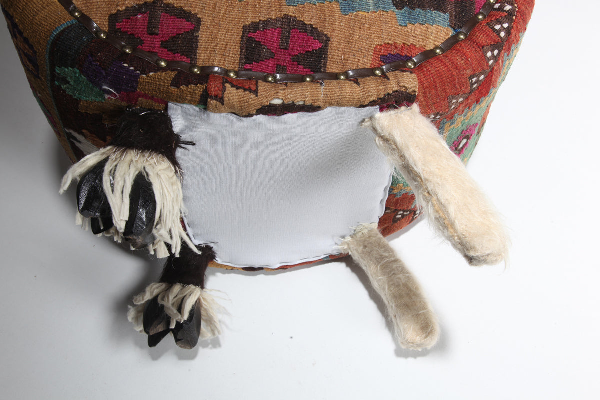 Accent Kilim Upholstered Seat