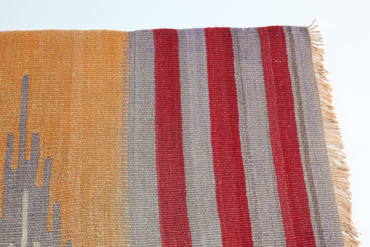 Vintage Dazkiri Kilim Runner