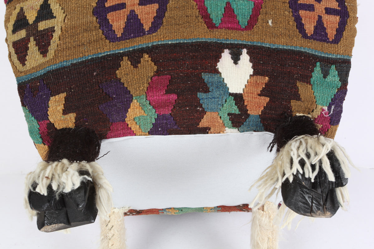 Accent Kilim Upholstered Seat