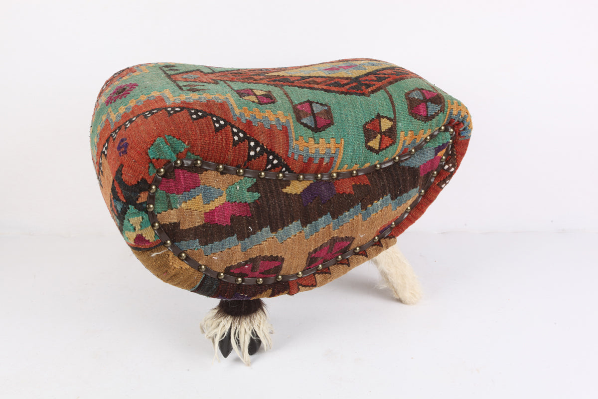 Accent Kilim Upholstered Seat