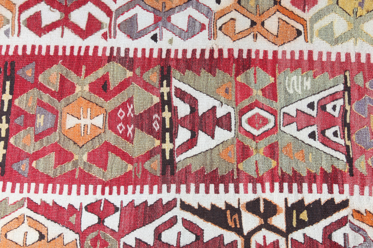 Vintage Turkish Mut Kilim