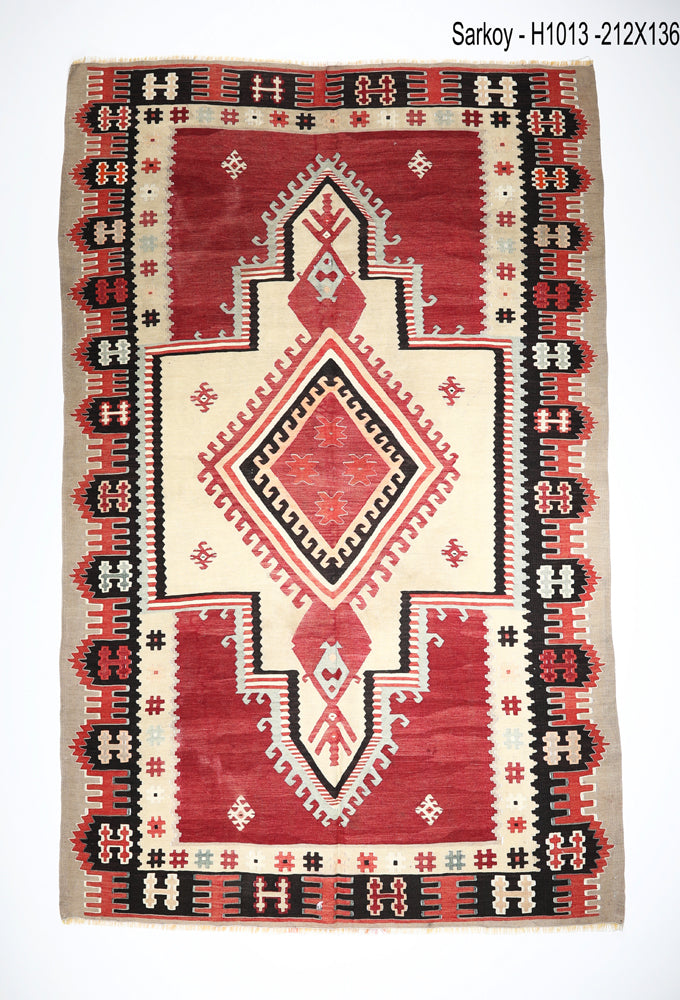 Antique Sharkoy Kilim