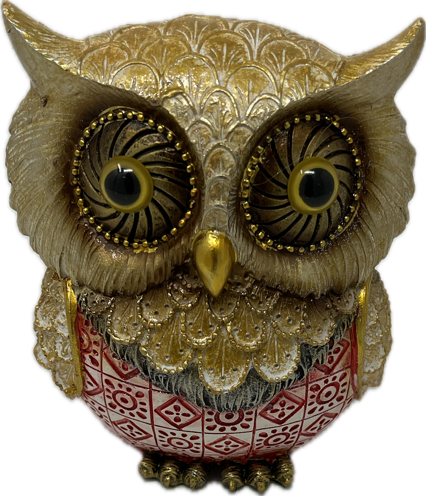 PLYESTER OWL PAINTED