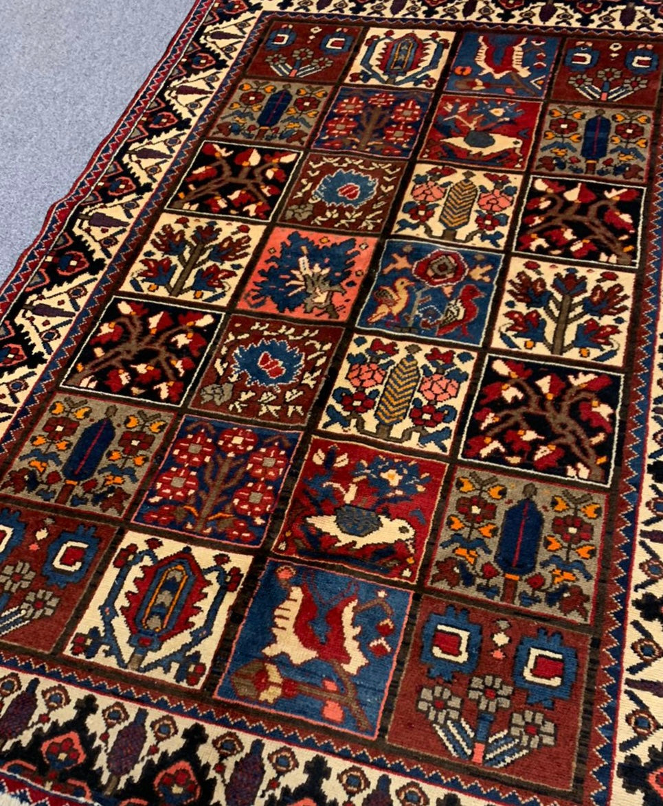 ANTIQUE BAKHTIYARI RUG/CARPET