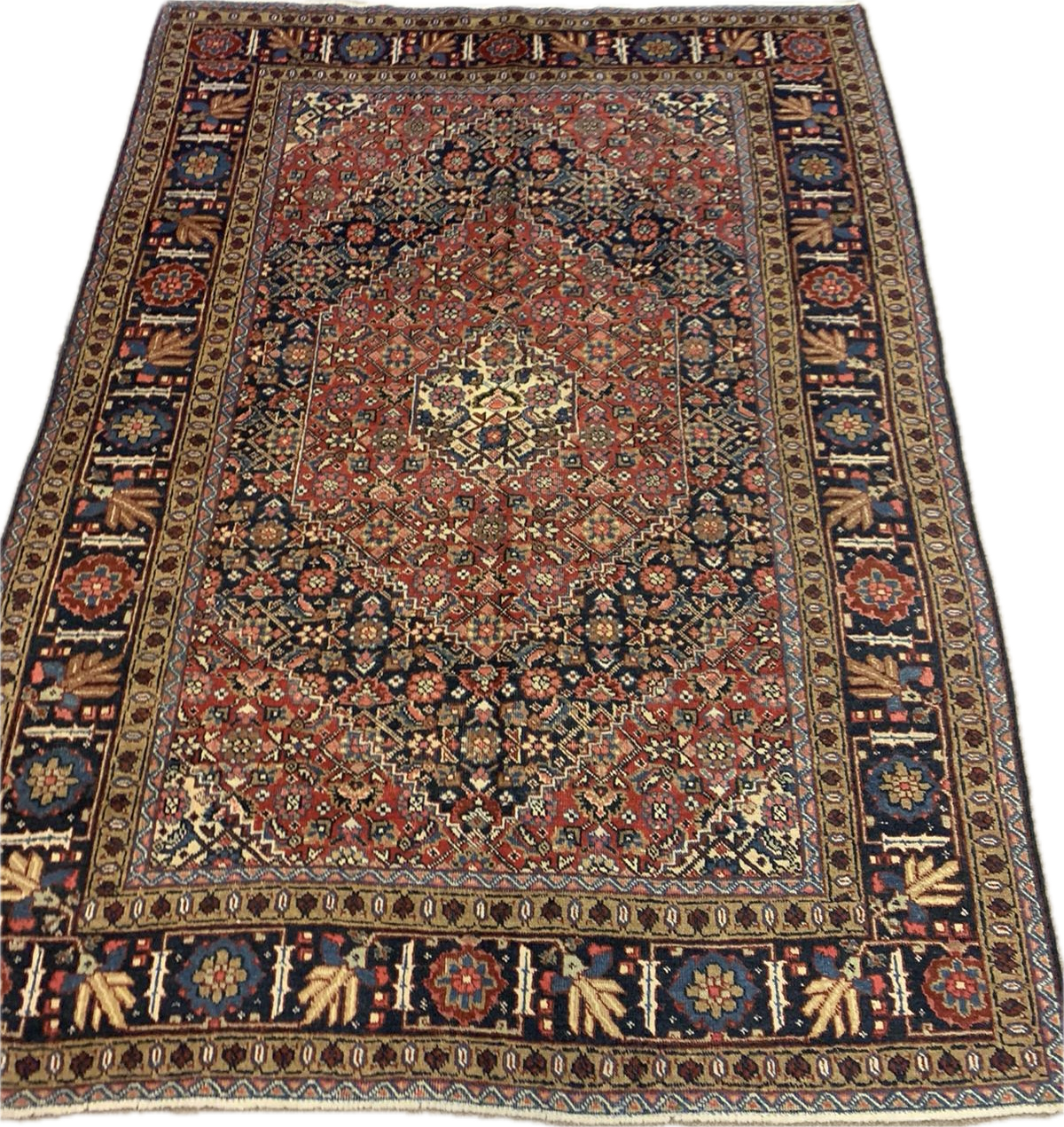 ANTIQUE TEBRIZ RUG/CARPET