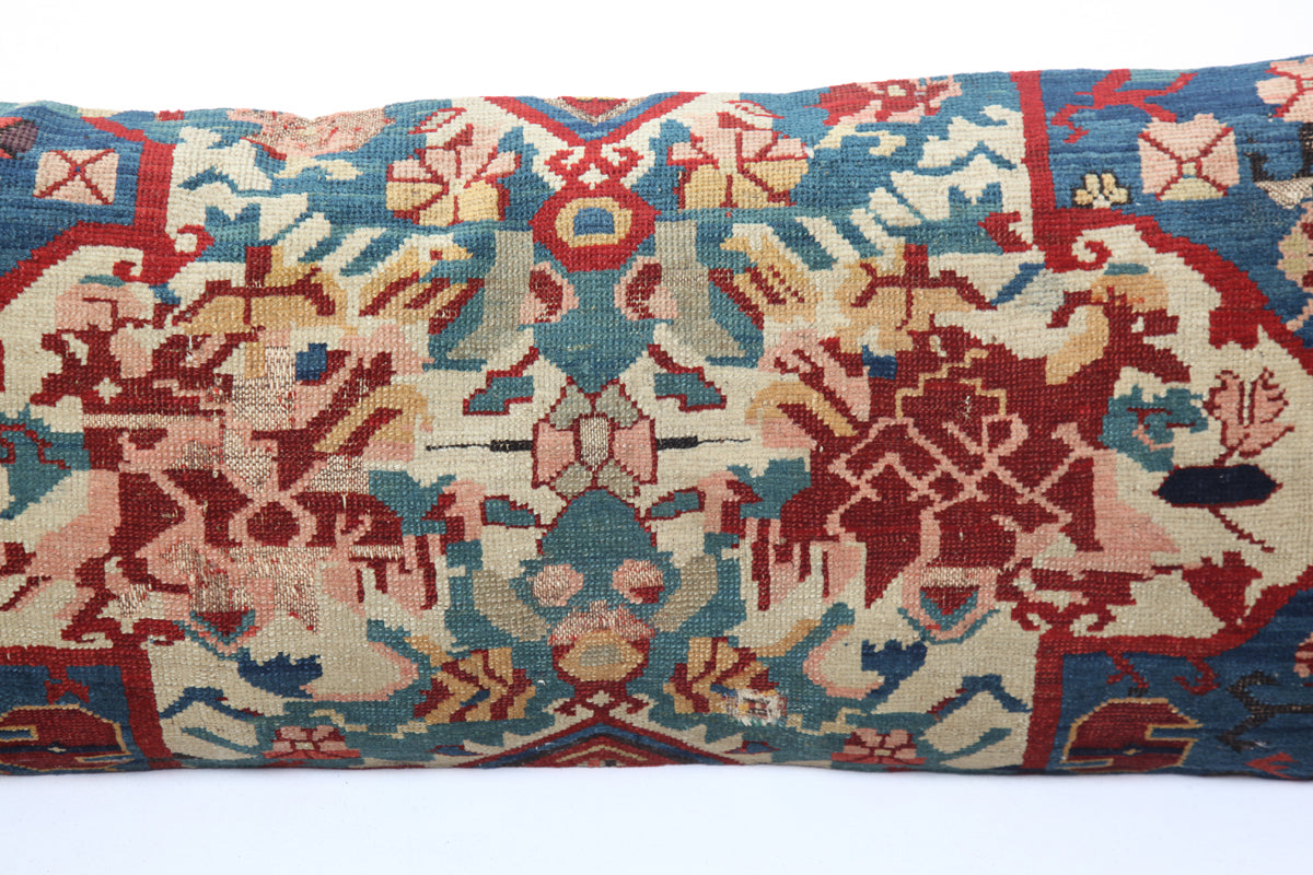 Antique Turkish Carpet Pillow Case