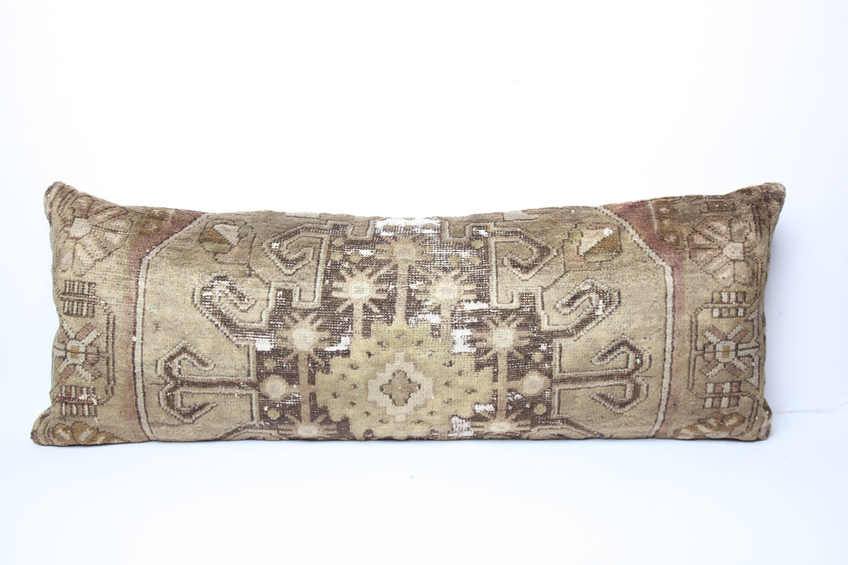 Antique Turkish Carpet Pillow Case
