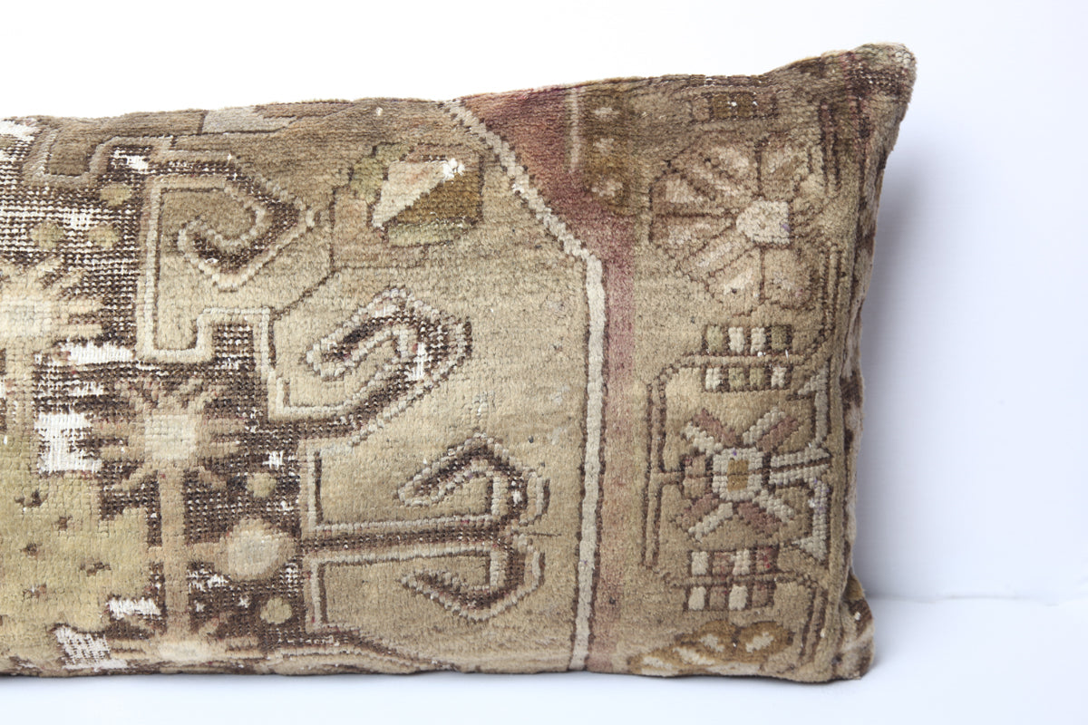 Antique Turkish Carpet Pillow Case