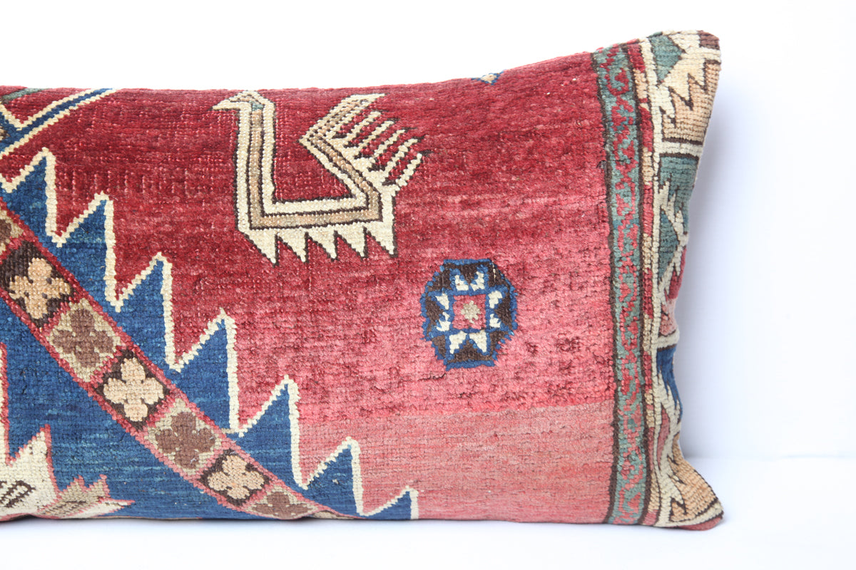 Antique Turkish Carpet Pillow Case