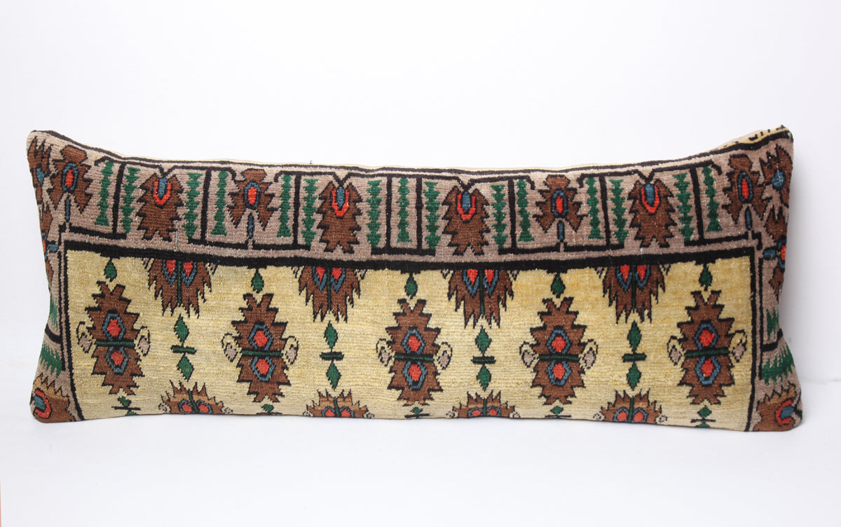 Antique Turkish Carpet Pillow Case
