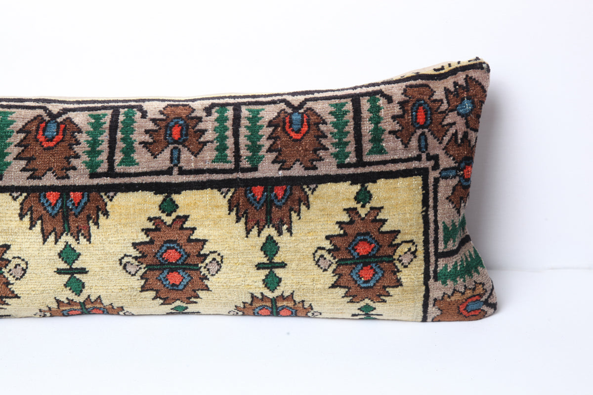 Antique Turkish Carpet Pillow Case