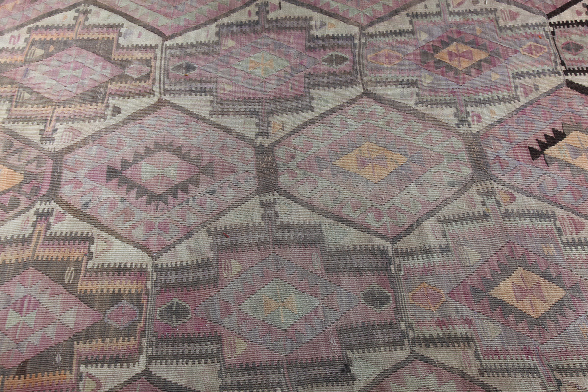 Vintage Erzurum Kilim