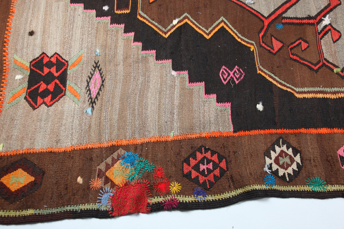 Vintage Erzurum Kilim