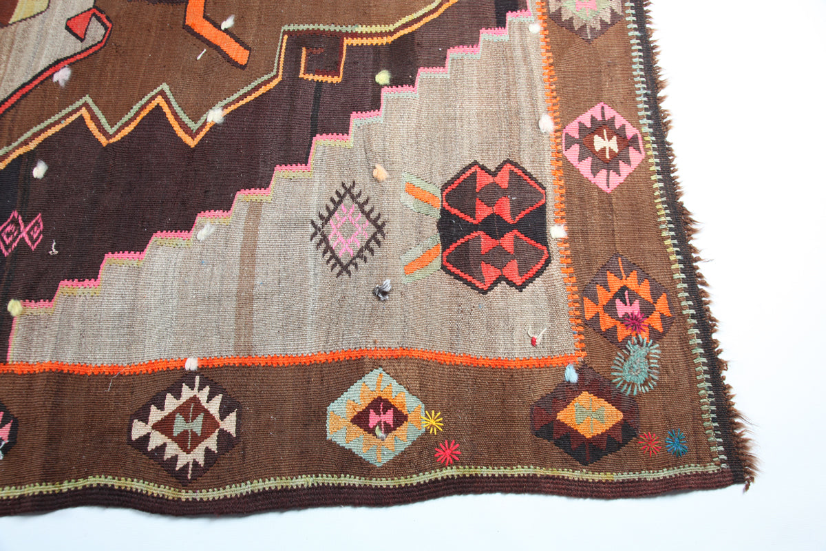 Vintage Erzurum Kilim