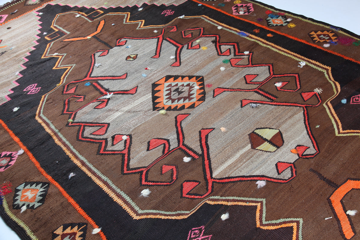 Vintage Erzurum Kilim