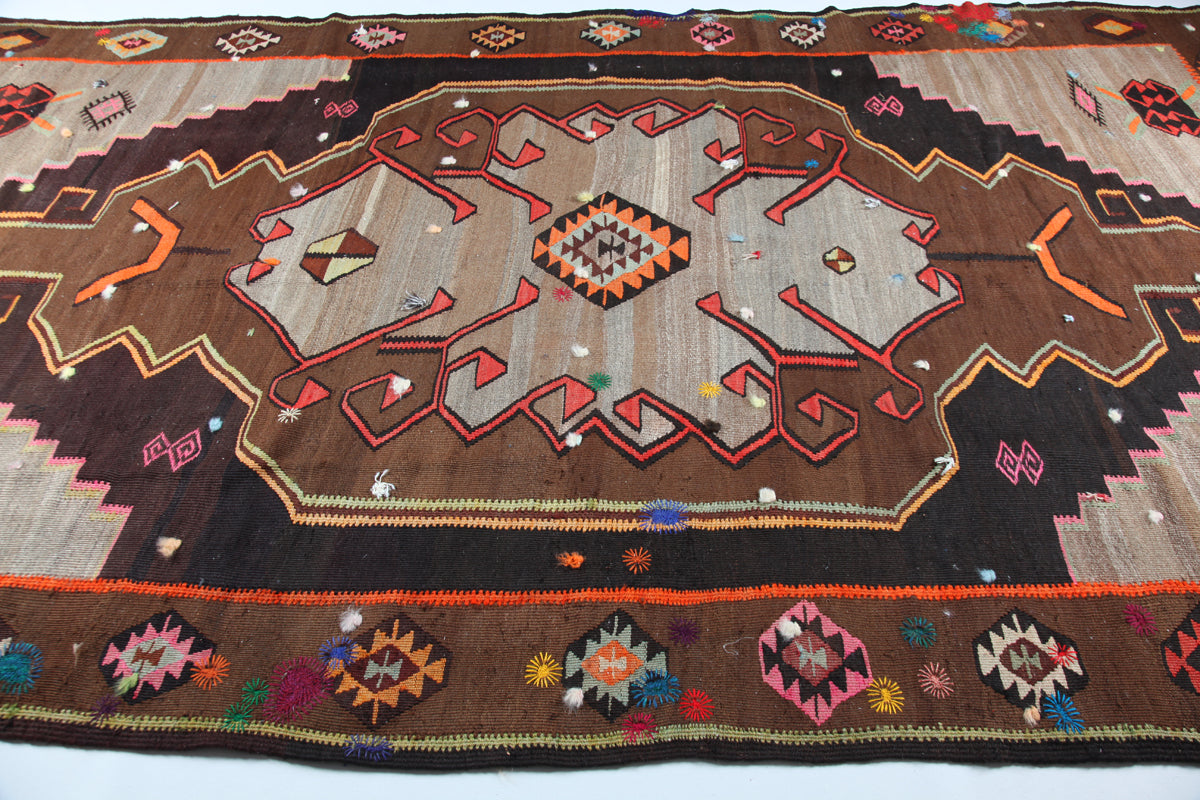 Vintage Erzurum Kilim