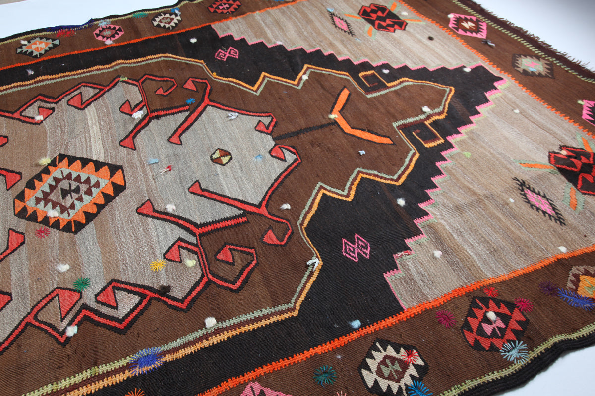 Vintage Erzurum Kilim