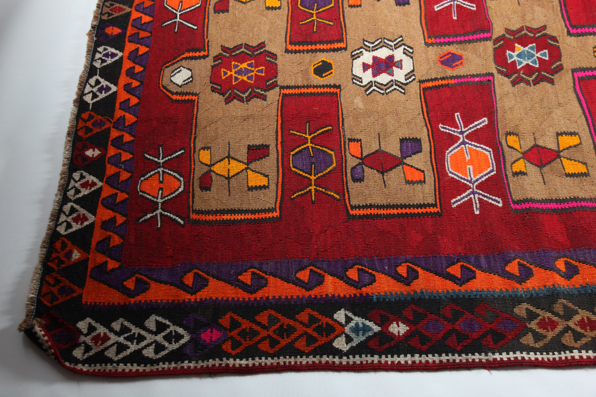Vintage Erzurum Kilim