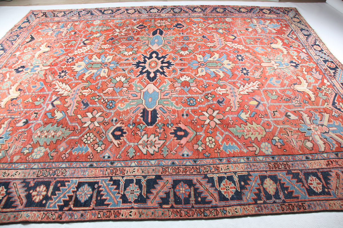 Antique Heriz Carpet