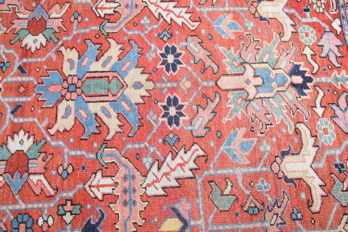 Antique Heriz Carpet