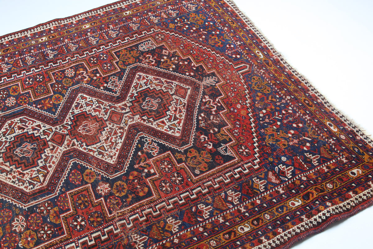 Antique Shirazi Qashqai Carpet