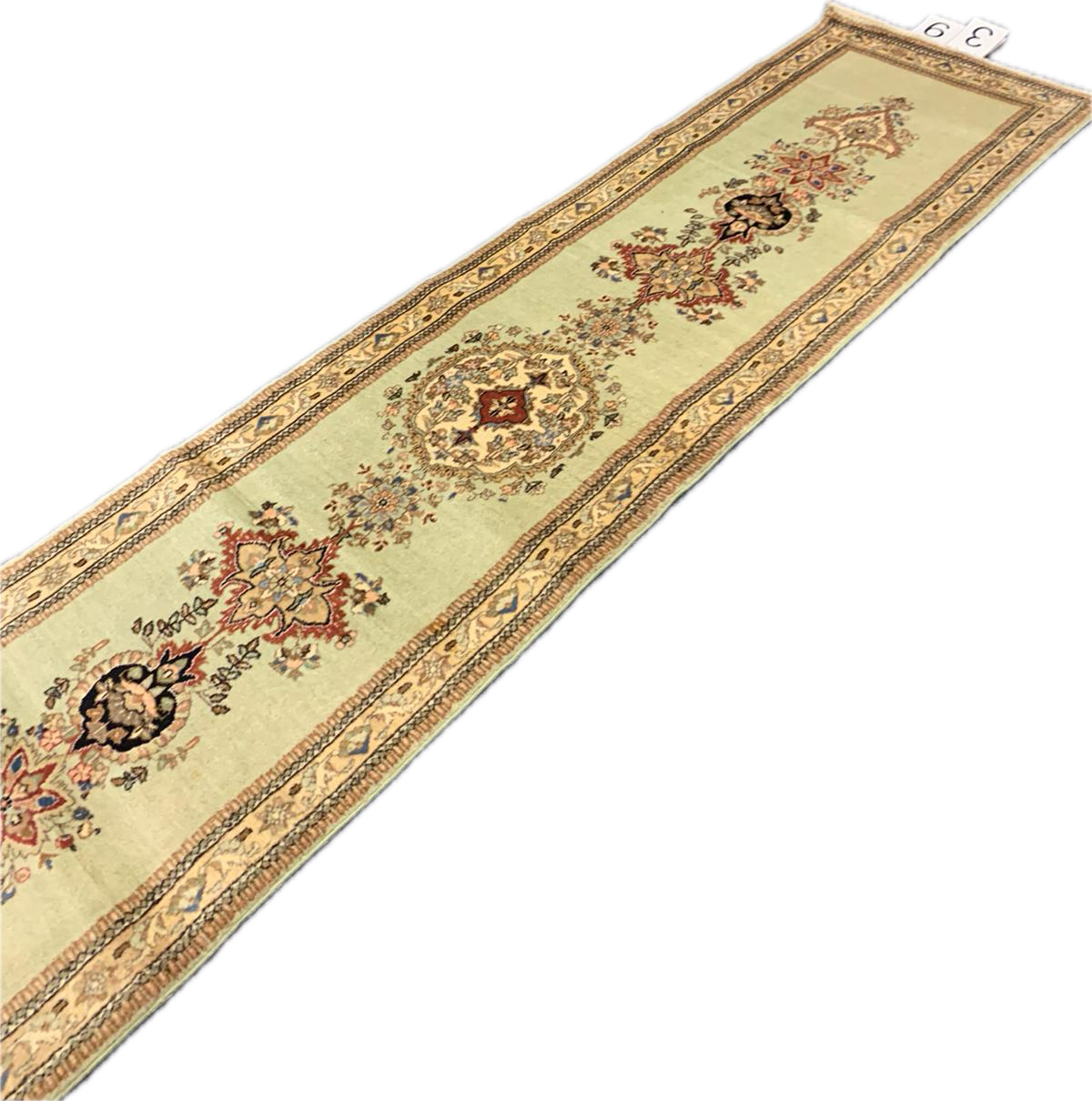 ANTIQUE KIRMAN RUNNER