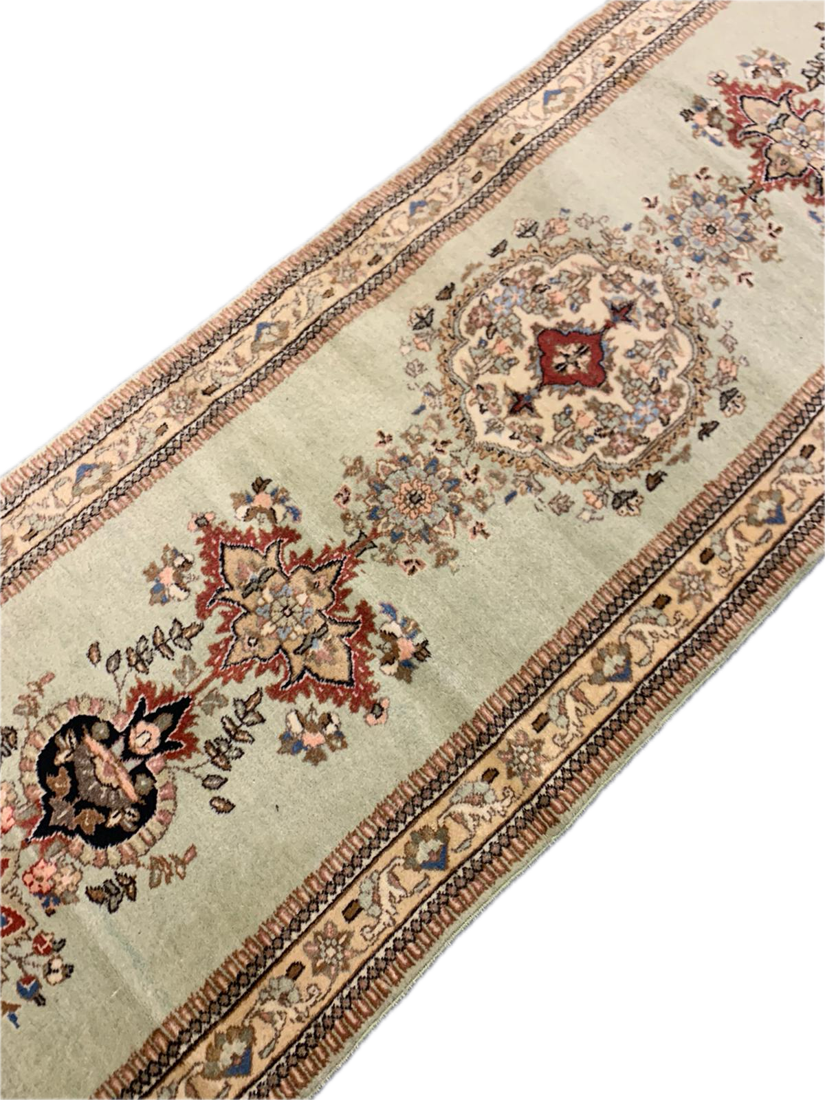 ANTIQUE KIRMAN RUNNER